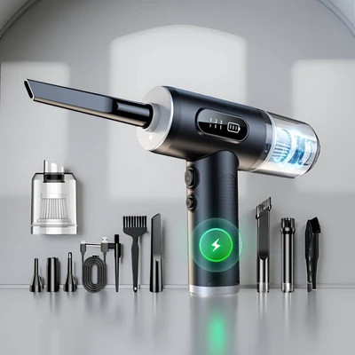 Electric Air Duster Compressed Air Blower Portable Tool - Image 1